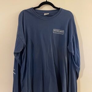 Blue Old South Men's Shirt American Flag - XL